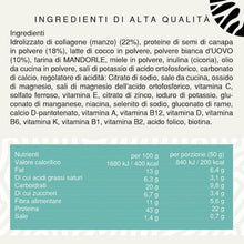 Shape Collagen ingredienti e valori- Jarmino