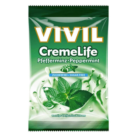 Caramelle panna e menta senza zucchero