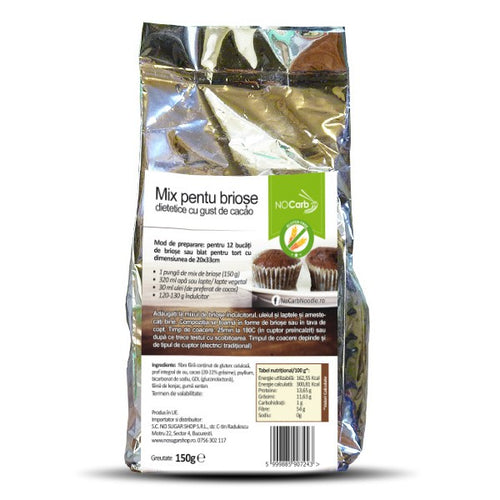 Miscela per muffin low carb al cacao