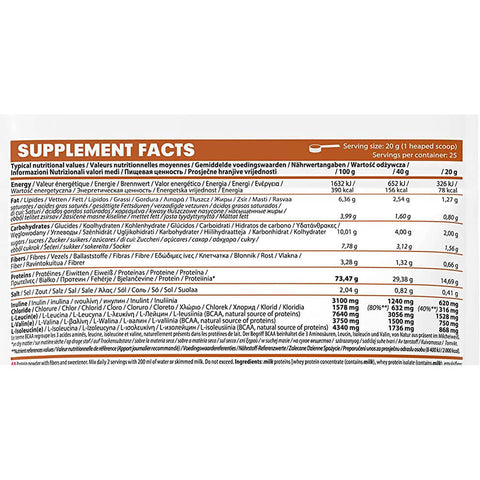 Proteine Light Digest QNT caramello salato valori