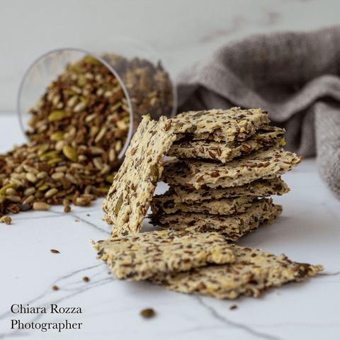 Crackers ai semi keto con farina di fibre 