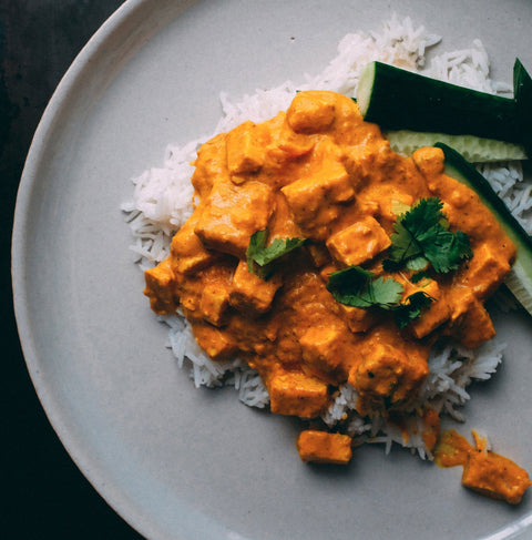 Curry di Tofu, ricetta facile | Pinkfoodshop