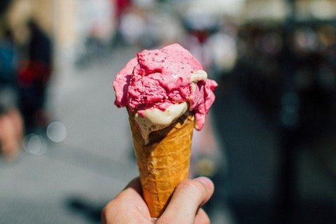 Gelato alla fragola light | Pinkfoodshop