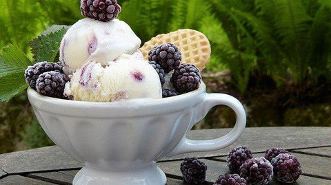Gelato alla vaniglia, veloce e leggero | Pinkfoodshop