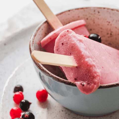 Gelato alla fragola senza zucchero keto friendly