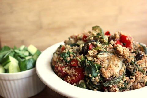 Insalata di cous cous facile | Pinkfoodshop
