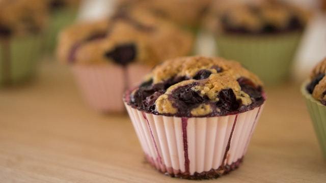 Muffin Keto ai mirtilli | Pinkfoodshop