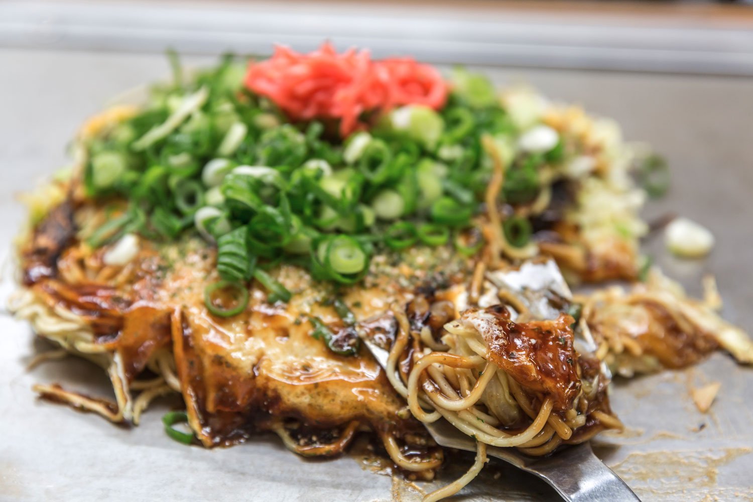 Okonomiyaki, pizza giapponese senza glutine | Pinkfoodshop