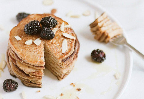 Pancake ai mirtilli senza grassi | Pinkfoodshop