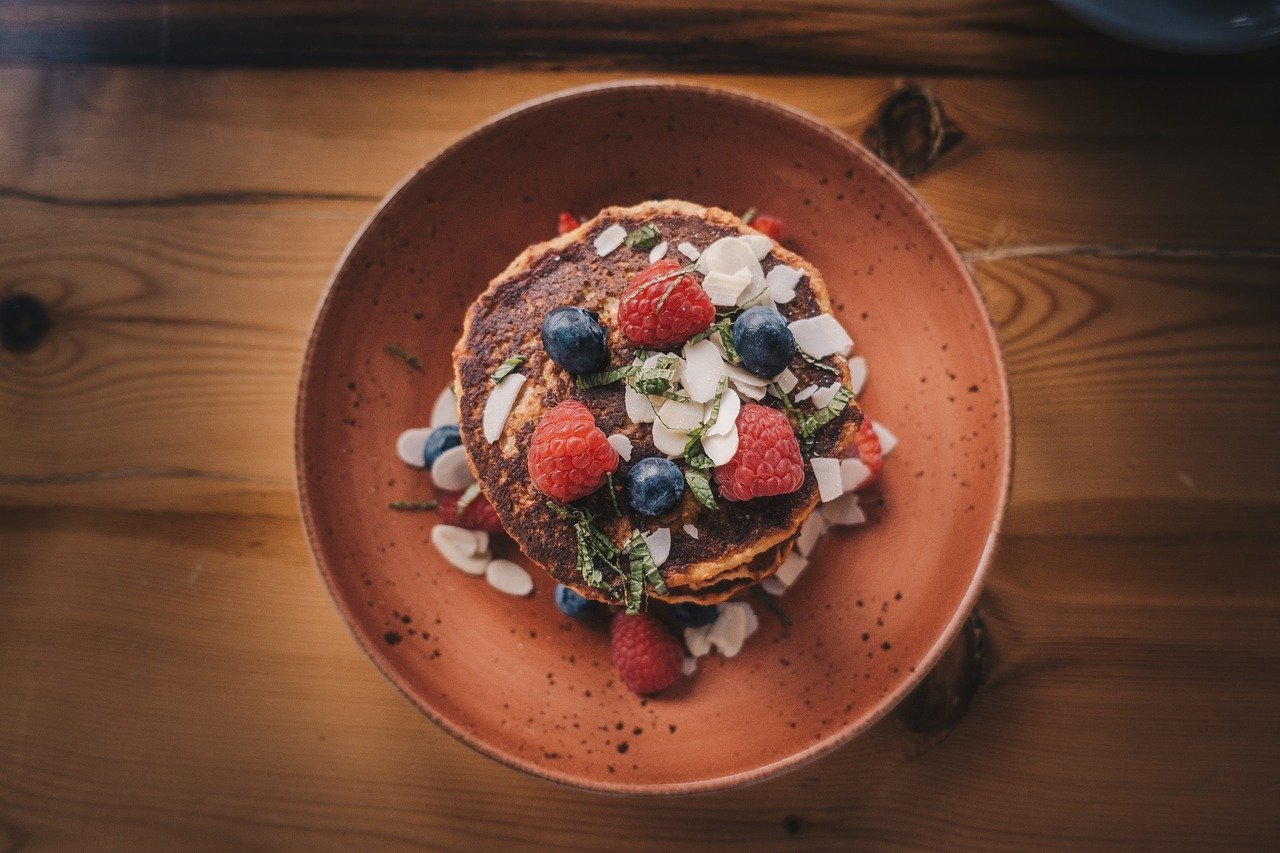 Pancake vegani, soffici e senza banana | Pinkfoodshop