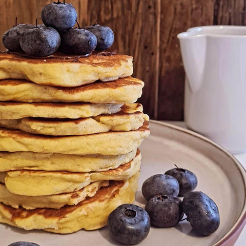 Pancakes ricetta con farina di fibre NoCarb 