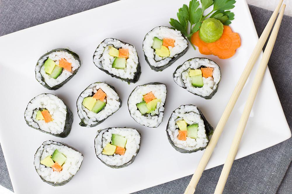 Sushi con Quinoa, vegano e facilissimo | Pinkfoodshop