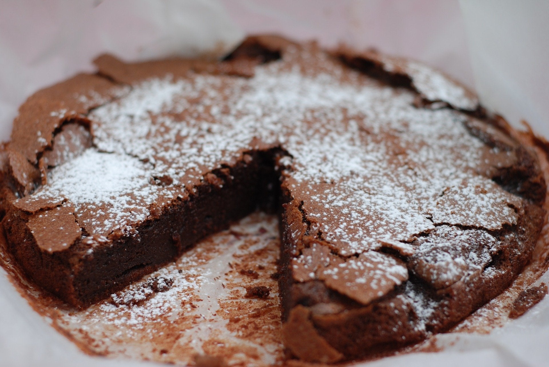 Torta al cioccolato, light e senza glutine | Pinkfoodshop