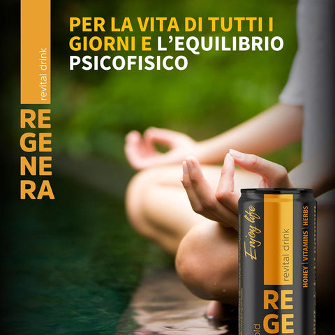 Bevanda Vitaminica analcolica gusto tropicale - Regenera Enjoy Life