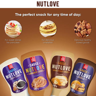 Nutlove cinnamon Cookie super creamy sauce senza zuccheri aggiunti All Nutrition