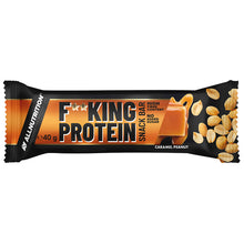 Barretta proteica al caramello e arachidi snack Fitking Protein All Nutrition