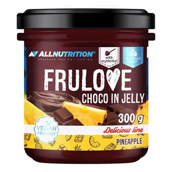 Ananas al cioccolato in gelatina Frulove All Nutrition