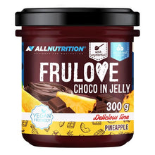 Ananas al cioccolato in gelatina Frulove All Nutrition