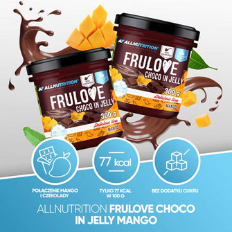 Mango al cioccolato in gelatina Frulove senza zuccheri aggiunti All Nutrition