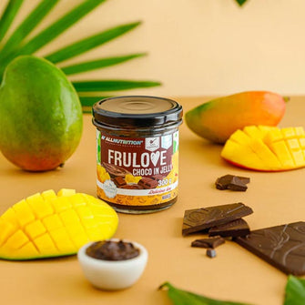 Mango al cioccolato in gelatina Frulove poche kcal All Nutrition