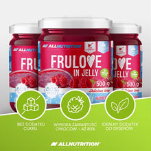 Lamponi in gelatina senza zucchero aggiunto Frulove vegan All Nutrition