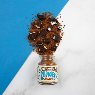 Caffè solubile aroma Cookies and Cream senza zucchero Beanies
