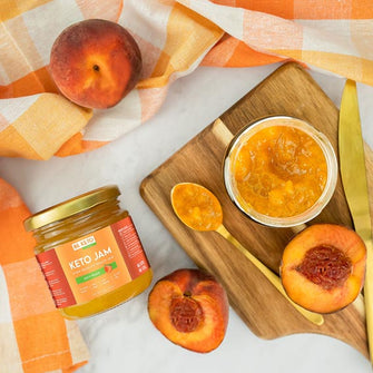 Keto Jam Juicy Peach cheto vegan Be Keto