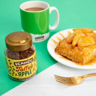 Caffè solubile aromatizzato alla Mela Caramellata senza zucchero Beanies