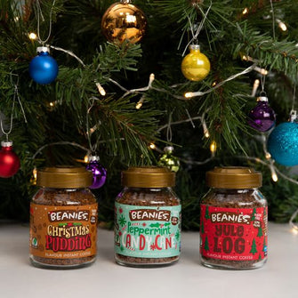 Caffè solubile light aroma tronchetto di Natale Beanies