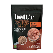 Shake proteico vegano cacao e vaniglia biologico - Bett’r