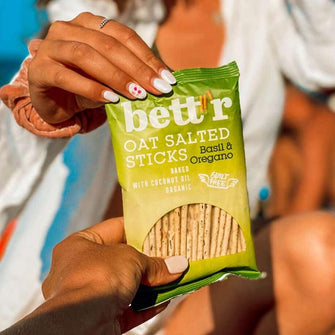 Grissini di avena basilico e origano guilt free Bett’r