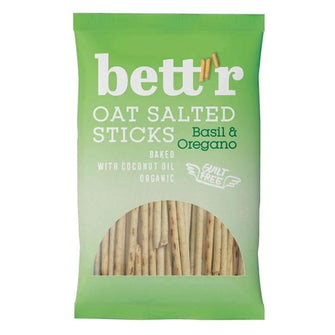 Grissini di avena basilico e origano bio Bett’r