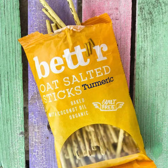 Grissini di avena alla curcuma bio light Bett’r