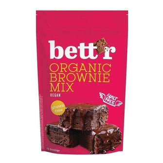 Mix per brownie al cioccolato senza glutine biologici Bett’r
