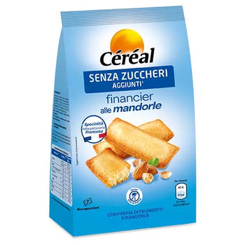 Financier merendina alle mandorle senza zuccheri aggiunti - Cereal