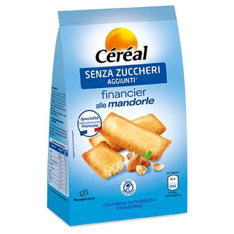 Financier merendina alle mandorle senza zuccheri aggiunti - Cereal