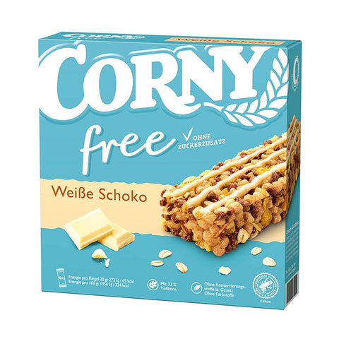 Corny Free al cioccolato bianco (scatola) - Corny