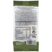 Crackers con olio extravergine di oliva, aglio e prezzemolo valori nutrizionali Daveiga