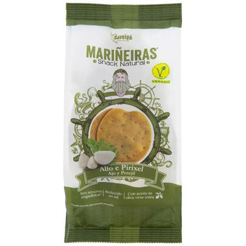 Crackers con olio extravergine di oliva, aglio e prezzemolo Daveiga