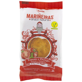 Crackers con olio extravergine pomodoro e origano - Daveiga