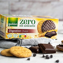 Digestive Choco Zero fonte di fibre - Gullon