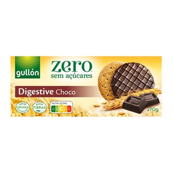 Digestive Choco Zero senza zucchero - Gullon