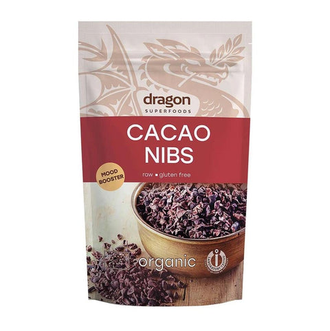 Cacao Nibs fave di cacao crude biologiche tritate Dragon superfoods