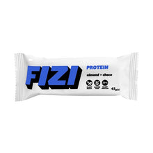 Barretta proteica vegana alle mandorle ricoperta di cioccolato Fizi