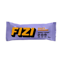 Barretta vegana arachidi e caramello ricoperta di cioccolato Fizi