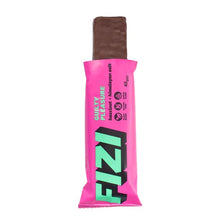 Barretta vegana alla nocciola ricoperta di cioccolato con sale dell'hymalaia Fizi
