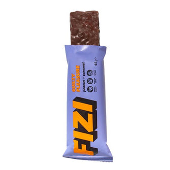 Barretta vegana arachidi caramello cioccolato Fizi