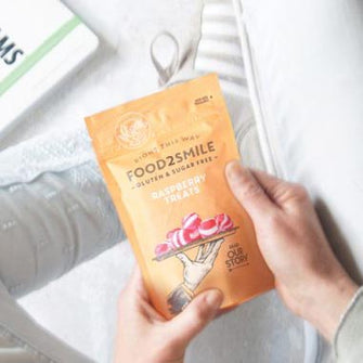 Caramelle dure senza zucchero al lampone senza glutine Food2Smile
