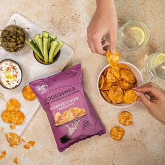 Pepped Chips con alto contenuto di fibre gusto barbecue Food2Smile