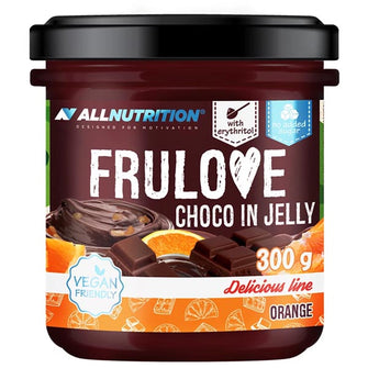 Arancia e cioccolato in gelatina Frulove - All Nutrition